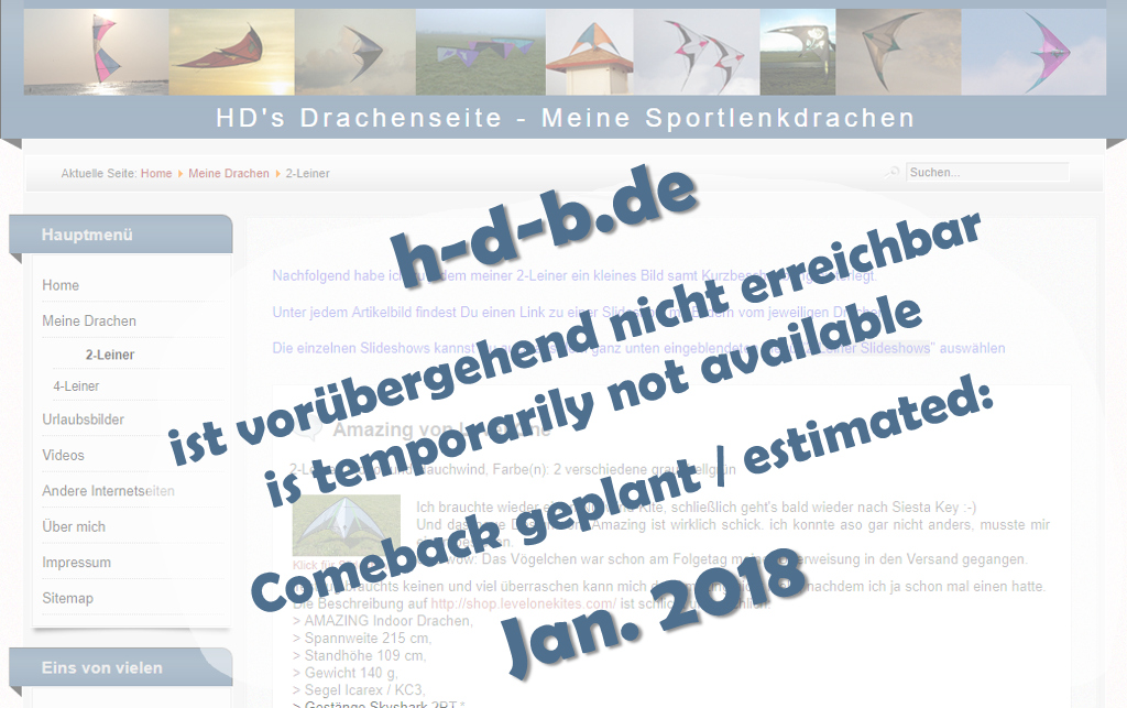 h-d-b.de is temporarily not available